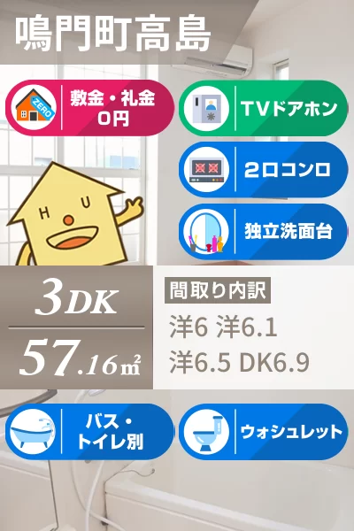 ソルトレジデンスA 101のお部屋の特徴