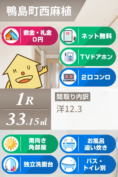 サンピアス 江川 102のお部屋の特徴