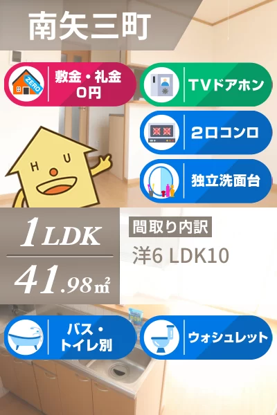 エスペランサ翔 202のお部屋の特徴