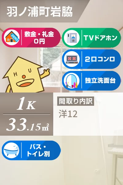 メゾン・ジュネス 101のお部屋の特徴