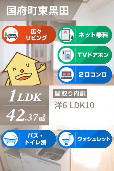 トゥールコネッサンス 201のお部屋の特徴