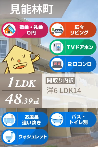 メゾン・ラ・フォンテーヌ 103のお部屋の特徴