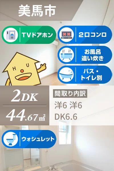 ニューカムリーA 102のお部屋の特徴