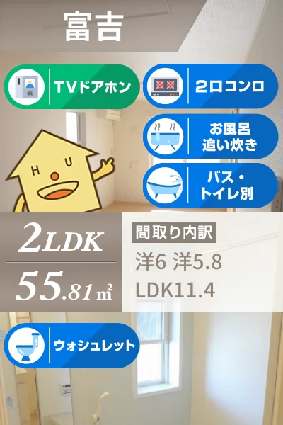 ルイ・メゾンK II 201のお部屋の特徴