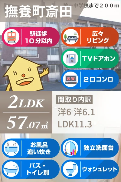 グラース ヴァイオレット 201のお部屋の特徴