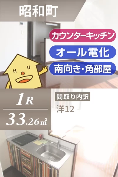 昭和町 アパート 1R 10のお部屋の特徴