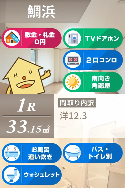 パトリA 101のお部屋の特徴