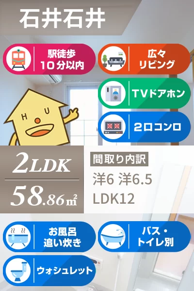 セレノ・カーサ C 202のお部屋の特徴