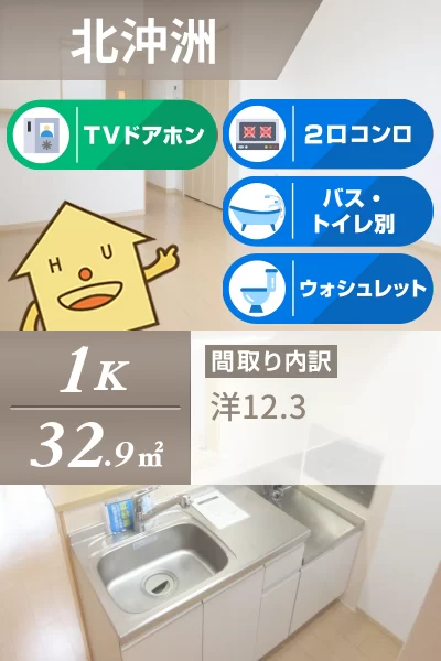 カルム・メゾン 105のお部屋の特徴