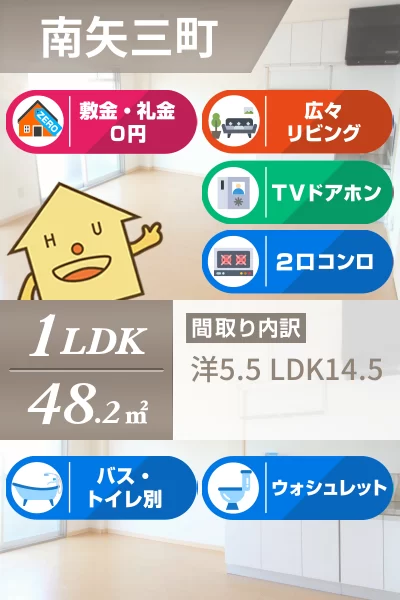 シェレーヌ 103のお部屋の特徴