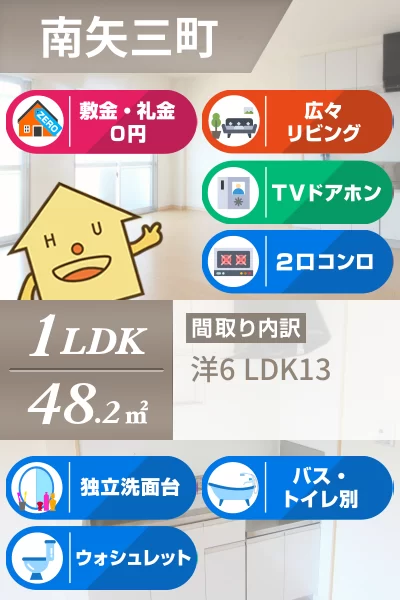 シェレーヌ 302のお部屋の特徴