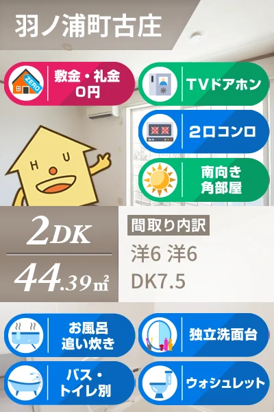 ハイツ ロジュマンB 101のお部屋の特徴