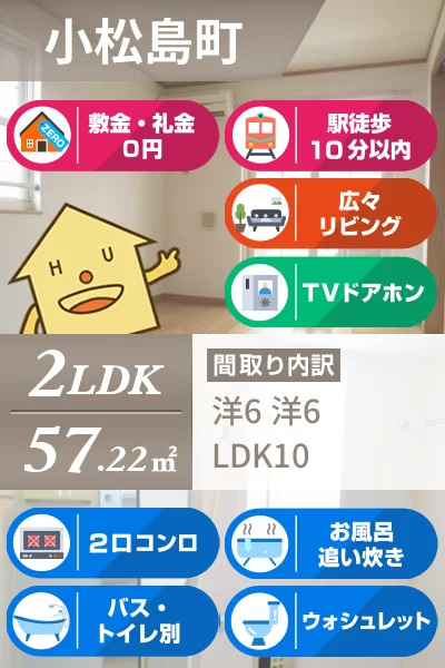 メゾン ドゥ ボヌールB 201のお部屋の特徴