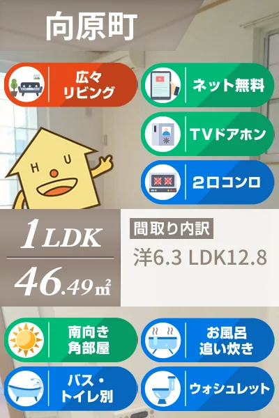 アンジェリカ C 101のお部屋の特徴