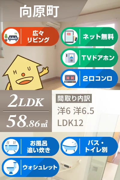アンジェリカ C 205のお部屋の特徴