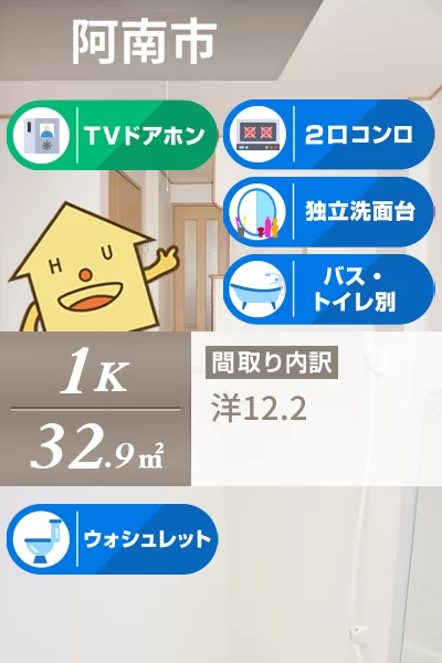 Sweet Season 101のお部屋の特徴