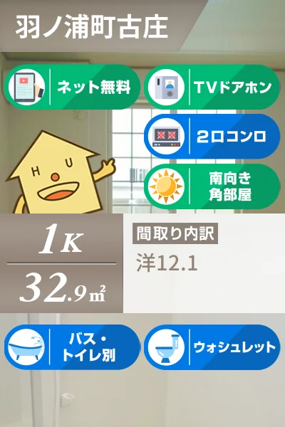 Sweet Season 103のお部屋の特徴