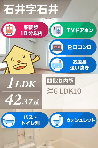 セレノ・カーサ A 201のお部屋の特徴