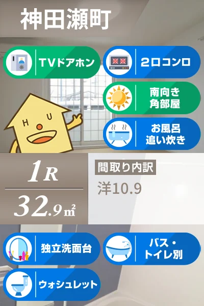 ボンヌ・シャンス 105のお部屋の特徴