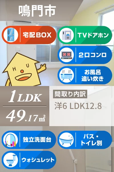 フォルトゥーナ翔 I 201のお部屋の特徴