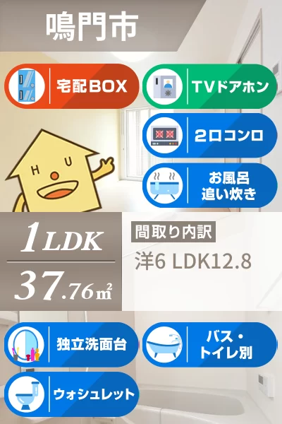 フォルトゥーナ翔 II 103のお部屋の特徴