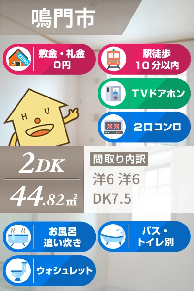 アルドーレ A 103のお部屋の特徴