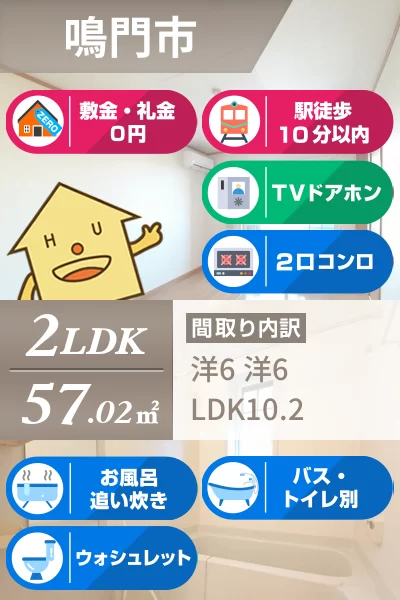 アルドーレ A 203のお部屋の特徴