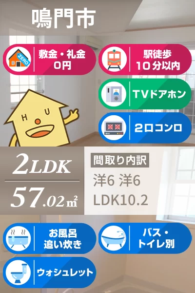 アルドーレ A 205のお部屋の特徴