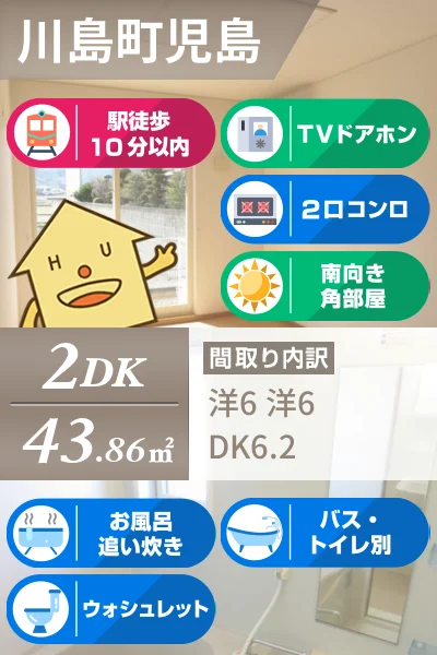 アグリーアブル レジデンス C 102のお部屋の特徴