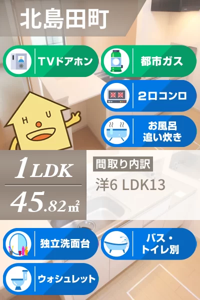 レディエンスB 105のお部屋の特徴
