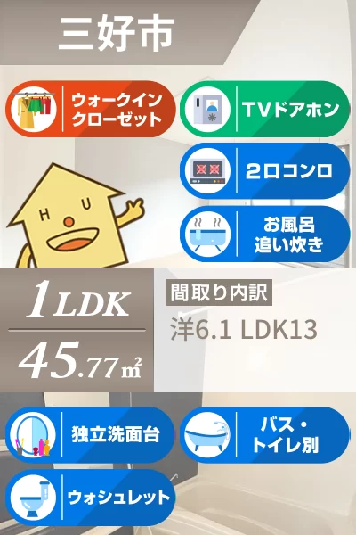 ザ ガーデンヴィラ 箸蔵 B 102のお部屋の特徴