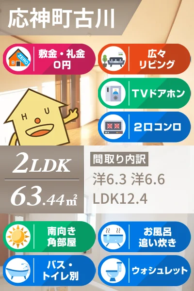 コスミオン A 101のお部屋の特徴