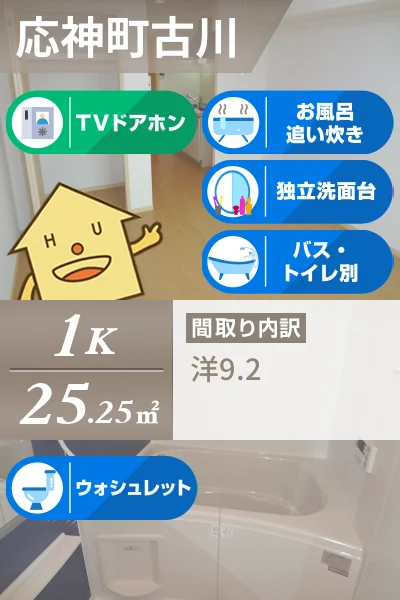 グレイスフル 202のお部屋の特徴