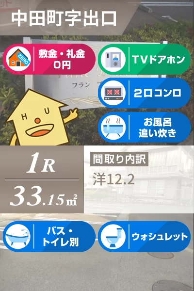 フラン ブリッサ A 105のお部屋の特徴