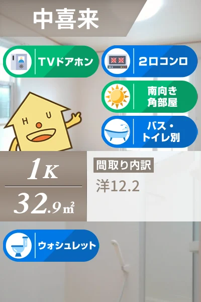 トレスアールヴォレ C 101のお部屋の特徴