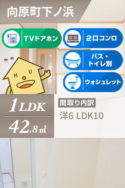 アンジェリカ E 201のお部屋の特徴