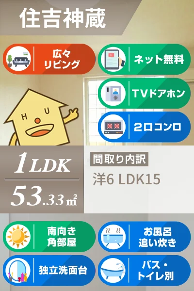 メゾン・コモド C 201のお部屋の特徴