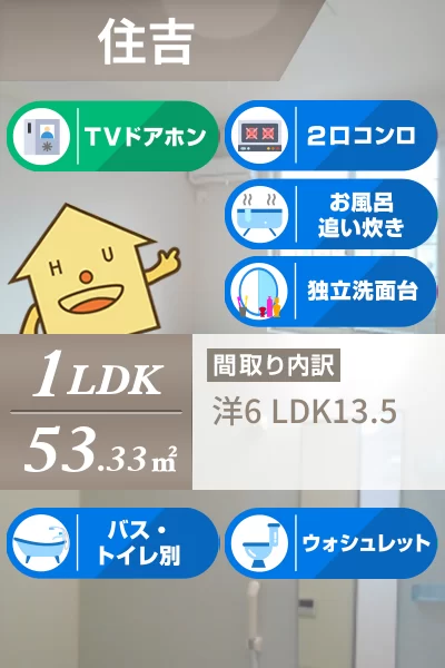 メゾン・コモド C 203のお部屋の特徴