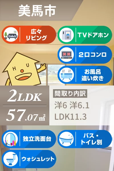 グレーシア A 202のお部屋の特徴