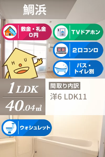 シャルマン北島 A 202のお部屋の特徴