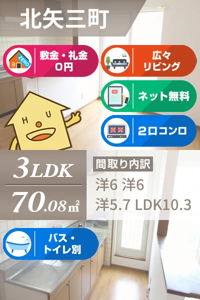 シルエット プリンセスB 201のお部屋の特徴