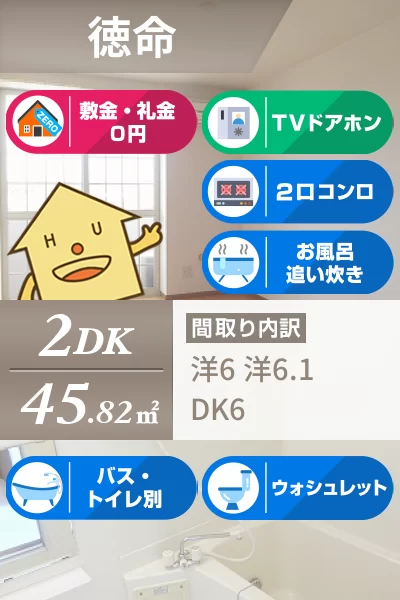 グランディール H 102のお部屋の特徴