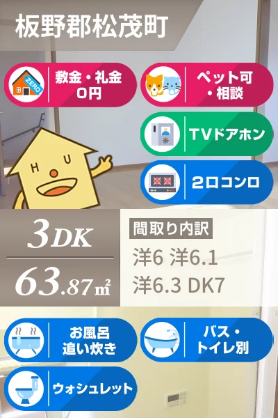 ペニーレイン1 202のお部屋の特徴