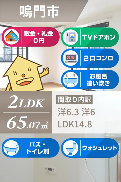 ブルースカイB 203のお部屋の特徴