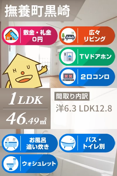 アルテミス 103のお部屋の特徴
