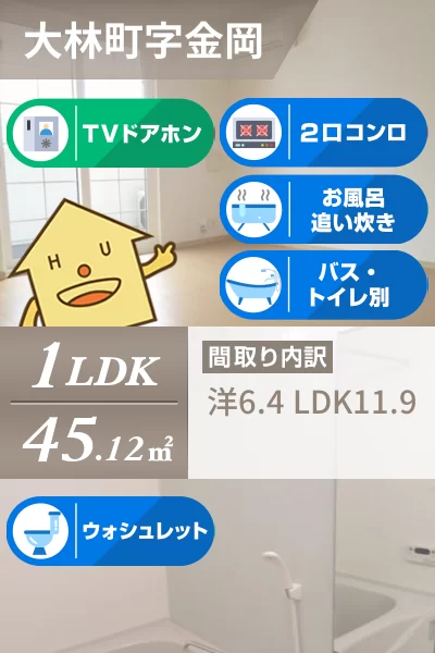 サニースクエアA 102のお部屋の特徴