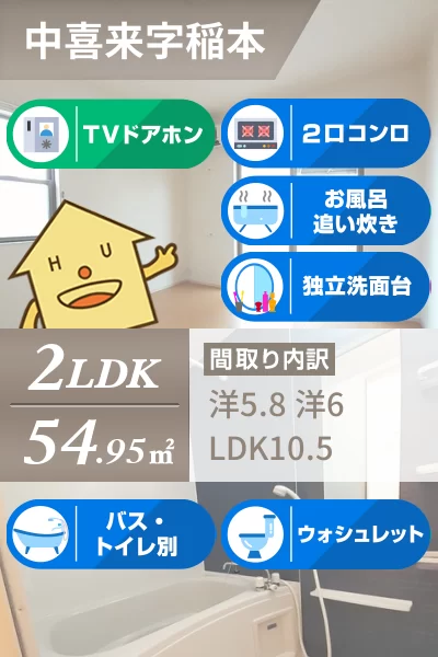 カーサ・セレーノA 101のお部屋の特徴