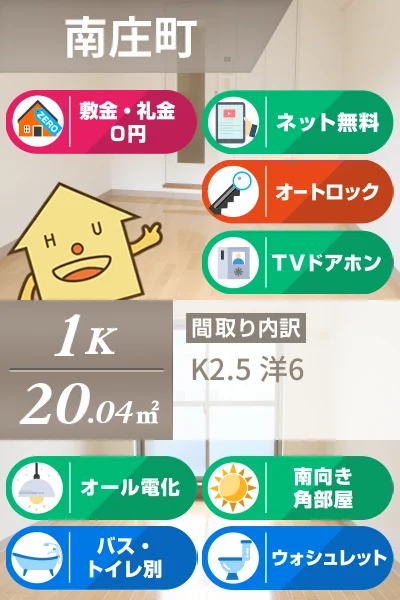 エクラドゥース 304のお部屋の特徴