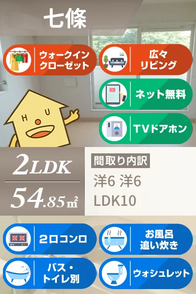 グリーン ウイング E 205のお部屋の特徴