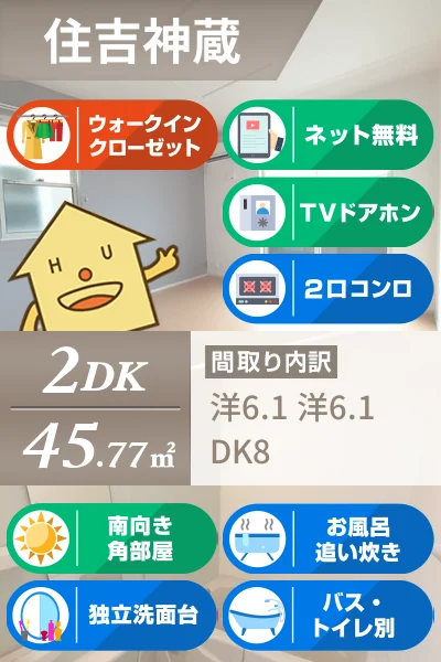 グランセノーテ D 102のお部屋の特徴